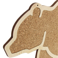 Įkelti vaizdą į galerijos rodinį, Kamštinė Lenta Lokys, Kamščio Lenta Ant Sienos