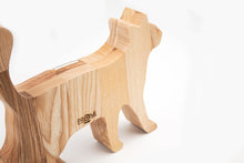 Įkelti vaizdą į galerijos rodinį, Medinė taupyklė katė (graviravimas)