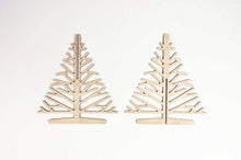 Įkelti vaizdą į galerijos rodinį, Medinė Kalėdinė Eglė - Medinė Kalėdinė Eglutė
