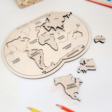 Įkelti vaizdą į galerijos rodinį, Mokomasis Žaidimas, Vaikiška Dėlionė