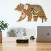 Įkelti vaizdą į galerijos rodinį, Kamštinė Lenta Lokys, Kamščio Lenta Ant Sienos