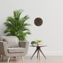 Įkelti vaizdą į galerijos rodinį, Medinis Laikrodis, Unikalus Apvalus Medžio Laikrodis