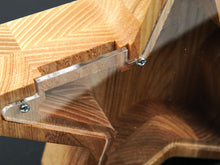 Įkelti vaizdą į galerijos rodinį, Medinė taupyklė žvaigždė (graviravimas)