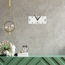 Įkelti vaizdą į galerijos rodinį, Sieninis Laikrodis, Baltas Medinis Laikrodis