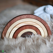 Įkelti vaizdą į galerijos rodinį, Lavinamasis Žaislas Vaikams " Vaivorykštė " - Medinis Edukacinis Žaislas