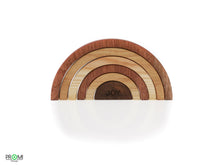 Įkelti vaizdą į galerijos rodinį, Lavinamasis Žaislas Vaikams " Vaivorykštė " - Medinis Edukacinis Žaislas