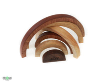 Įkelti vaizdą į galerijos rodinį, Lavinamasis Žaislas Vaikams " Vaivorykštė " - Medinis Edukacinis Žaislas