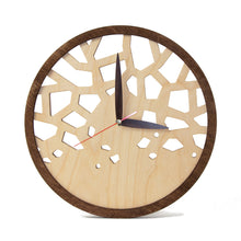 Įkelti vaizdą į galerijos rodinį, Laikrodis - Medinis Apvalus Laikrodis