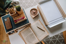 Įkelti vaizdą į galerijos rodinį, Stalo laikrodis, Medinis Laikrodis