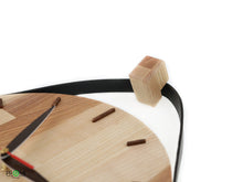 Įkelti vaizdą į galerijos rodinį, Laikrodis - Medinis Apvalus Laikrodis