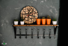 Įkelti vaizdą į galerijos rodinį, Laikrodis - Medinis Apvalus Laikrodis Su Akrilo Apdaila