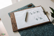 Įkelti vaizdą į galerijos rodinį, Lenta Rašymui Su Prispaudimu - Medinė Rašymo Lenta