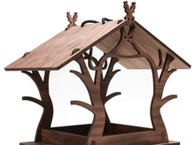 Įkelti vaizdą į galerijos rodinį, Individuali Medinė Lesyklėlė Lauko Erdvei, Puiki Dovana Paukščių Mylėtojams