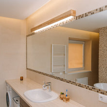 Įkelti vaizdą į galerijos rodinį, Sieninis Šviestuvas - Medinė Sieninė Lempa