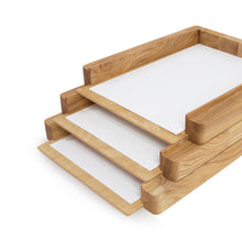 Įkelti vaizdą į galerijos rodinį, Padėklai dokumentams - 3 padėklų dokumentams rinkinys