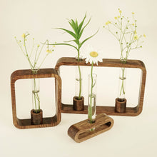 Įkelti vaizdą į galerijos rodinį, Medinė Vaza, 3 Dydžių Medinės Gėlių Vazos