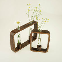 Įkelti vaizdą į galerijos rodinį, Medinė Vaza, 3 Dydžių Medinės Gėlių Vazos