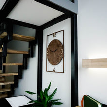 Įkelti vaizdą į galerijos rodinį, Sieninis Laikrodis, Unikalus Medinis Sieninis Laikrodis