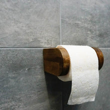 Įkelti vaizdą į galerijos rodinį, Tualetinio Popieriaus Laikiklis - Medinis Tualetinio Popieriaus Laikiklis