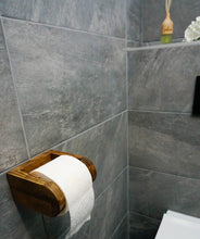 Įkelti vaizdą į galerijos rodinį, Tualetinio Popieriaus Laikiklis - Medinis Tualetinio Popieriaus Laikiklis