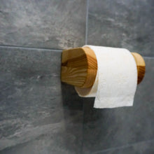 Įkelti vaizdą į galerijos rodinį, Tualetinio Popieriaus Laikiklis - Medinis Tualetinio Popieriaus Laikiklis