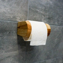 Įkelti vaizdą į galerijos rodinį, Tualetinio Popieriaus Laikiklis - Medinis Tualetinio Popieriaus Laikiklis