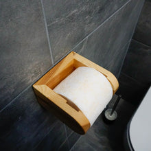 Įkelti vaizdą į galerijos rodinį, Tualetinio Popieriaus Laikiklis - Medinis Tualetinio Popieriaus Laikiklis
