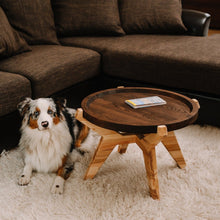 Įkelti vaizdą į galerijos rodinį, Kavos Staliukas - Medinis Kavos stalas