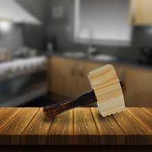 Įkelti vaizdą į galerijos rodinį, Medinis Mėsos Plakimo Plaktukas, Medinis Kūjis