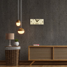 Įkelti vaizdą į galerijos rodinį, Sieninis Laikrodis, Šviesus Medinis Laikrodis