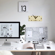 Įkelti vaizdą į galerijos rodinį, Sieninis Laikrodis, Šviesus Medinis Laikrodis