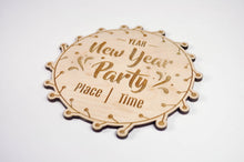 Įkelti vaizdą į galerijos rodinį, Kalėdiniai Sveikinimai - Kalėdiniai Pakvietimai Į Vakarėlį