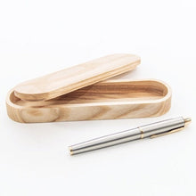 Įkelti vaizdą į galerijos rodinį, Rašiklio Dėklas - Medinis Rašiklio dėklas (Galimas Graviravimas)