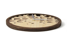 Įkelti vaizdą į galerijos rodinį, Laikrodis - Medinis Apvalus Laikrodis