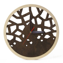 Įkelti vaizdą į galerijos rodinį, Laikrodis - Medinis Apvalus Laikrodis