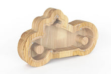 Įkelti vaizdą į galerijos rodinį, Medinė taupyklė motociklas (graviravimas)