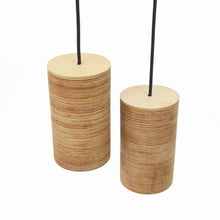 Įkelti vaizdą į galerijos rodinį, Pakabinamas Šviestuvas - Medinių Lubinių Šviestuvų Rinkinys