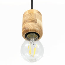 Įkelti vaizdą į galerijos rodinį, Pakabinamas Šviestuvas - Medinis Lubinis Šviestuvas