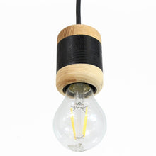 Įkelti vaizdą į galerijos rodinį, Pakabinamas Šviestuvas - Medinis Lubinis Šviestuvas