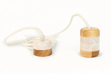 Įkelti vaizdą į galerijos rodinį, Pakabinamas Šviestuvas - Medinis Lubinis Šviestuvas