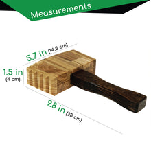 Įkelti vaizdą į galerijos rodinį, Medinis Mėsos Plakimo Plaktukas, Medinis Kūjis