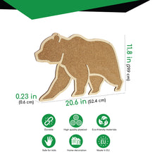 Įkelti vaizdą į galerijos rodinį, Kamštinė Lenta Lokys, Kamščio Lenta Ant Sienos