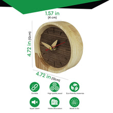Įkelti vaizdą į galerijos rodinį, Stalo laikrodis, Medinis Laikrodis