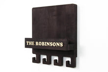 Įkelti vaizdą į galerijos rodinį, Raktų Kabykla - Pašto Organaizeris (Tamsi, Galimas Graviravimas)