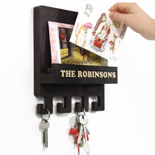 Įkelti vaizdą į galerijos rodinį, Raktų Kabykla - Pašto Organaizeris (Tamsi, Galimas Graviravimas)
