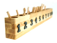 Įkelti vaizdą į galerijos rodinį, Skaičiavimo Žaidimas - Medinis Skaičiavimo Žaidimas (Galimas Graviravimas)