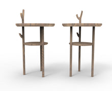 Įkelti vaizdą į galerijos rodinį, Kavos Staliukas - Medinis Kavos stalas