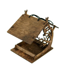 Įkelti vaizdą į galerijos rodinį, Medinė lesyklėlė "Paukštis"