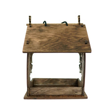 Įkelti vaizdą į galerijos rodinį, Medinė Lesyklėlė "Paukštis", Rankų Darbo Sodo Paukščių Namelis