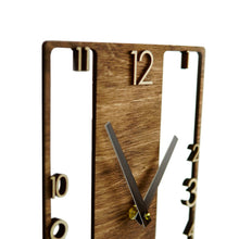 Įkelti vaizdą į galerijos rodinį, Sieninis Laikrodis, Unikalus Medinis Sieninis Laikrodis
